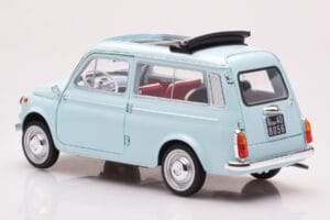 Fiat 500 Giardiniera Acquamarina Kék Norev 1:18 187742 Fém – 7. kép a 7-ből