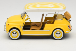 Fiat 500 Jolly Sárga Norev 1:18 187790 Fém – 3. kép a 6-ből