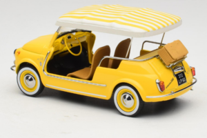 Fiat 500 Jolly Sárga Norev 1:18 187790 Fém – 5. kép a 6-ből