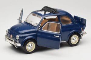 Fiat 500 L Kék Bburago 1:18 3327 Fém – 2. kép a 8-ből