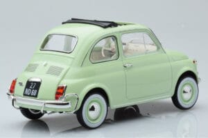 Fiat 500 L Világoszöld Norev 1:18 187773 Fém – 2. kép a 6-ből