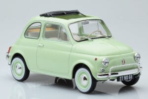 Fiat 500 L Világoszöld Norev 1:18 187773 Fém – 4. kép a 6-ből