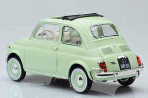 Fiat 500 L Világoszöld Norev 1:18 187773 Fém – 5. kép a 6-ből