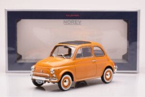 Fiat 500 L Pasitano Sárga Norev 1:18 187775 Fém – 6. kép a 6-ből