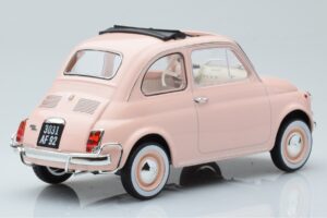 Fiat 500 L Rózsaszín Special Birth Pack Norev 1:18 187774 Fém – 2. kép a 6-ből