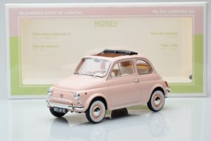 Fiat 500 L Rózsaszín Special Birth Pack Norev 1:18 187774 Fém – 6. kép a 6-ből