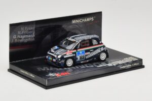 Fiat 500 #168 Engstler Motorsport Freke / Friberg / Naumann 24 Hours Nurburgring 2008 Minichamps 1:43 437081268 Fém – 2. kép a 4-ből