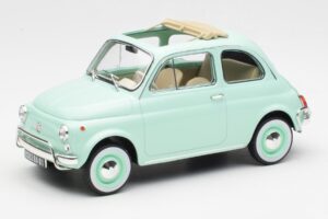 Fiat 500L Pasztell Kék Norev 1:18 187777 Fém