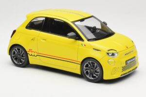 Abarth 500e Sárga IXO 1:18 MCG18498 Fém – 4. kép a 6-ből