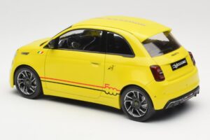 Abarth 500e Sárga IXO 1:18 MCG18498 Fém – 5. kép a 6-ből
