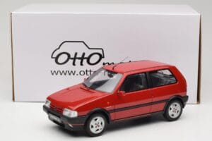 Fiat Uno Turbo IE Rosso Racing Otto 1:18 OT487 Gyanta – 6. kép a 6-ből