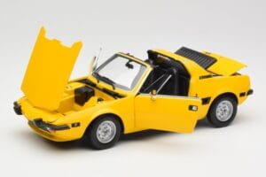 Fiat X1/9 Sárga Minichamps 1:18 100121664 Fém – 2. kép a 8-ből