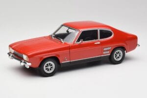 Ford Capri Mk1 1700 GT Piros Minichamps 1:18 180089001 Fém