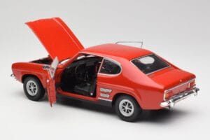 Ford Capri Mk1 1700 GT Piros Minichamps 1:18 180089001 Fém – 5. kép a 8-ből