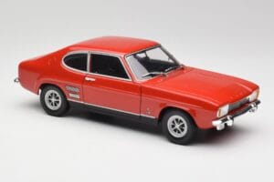 Ford Capri Mk1 1700 GT Piros Minichamps 1:18 180089001 Fém – 6. kép a 8-ből