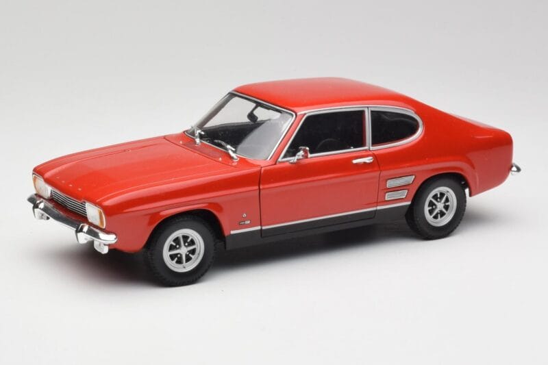 Ford Capri Mk1 1700 GT Piros Minichamps 1:18 180089001 Fém