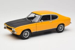 Ford Capri 2600 RS Signal Sárga Feketével Minichamps 1:18 180089070 Fém