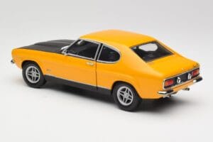 Ford Capri 2600 RS Signal Sárga Feketével Minichamps 1:18 180089070 Fém – 7. kép a 8-ből