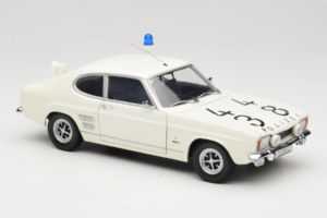 Ford Capri Autobahnpolizei Dusseldorf Minichamps 1:18 150089090 Fém – 6. kép a 8-ből