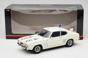 Ford Capri Autobahnpolizei Dusseldorf Minichamps 1:18 150089090 Fém – 8. kép a 8-ből