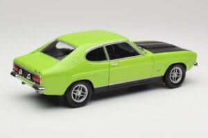Ford Capri Mk1 RS 2600 Zöld & Fekete Minichamps 1:18 150089075 Fém – 3. kép a 8-ből