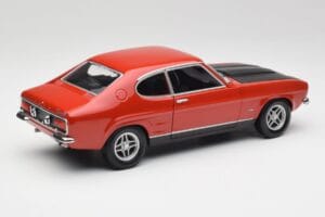 Ford Capri Mk1 RS 2600 Piros & Fekete Minichamps 1:18 150089076 Fém – 3. kép a 8-ből
