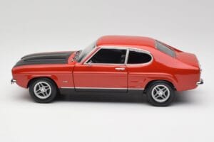 Ford Capri Mk1 RS 2600 Piros & Fekete Minichamps 1:18 150089076 Fém – 4. kép a 8-ből