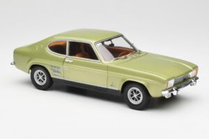 Ford Capri Mk1 Világoszöld Metál Minichamps 1:18 18008900 Fém – 6. kép a 8-ből
