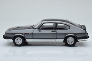 Ford Capri Mk3 2.8 Injection RHD Grafit Szürke Norev 1:18 182725 Fém – 4. kép a 8-ből