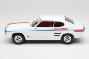 Ford Capri Mk1 GT Turbo Fehér MCG 1:18 MCG18539 Fém – 3. kép a 6-ből