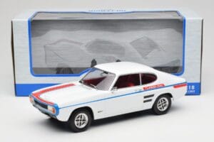 Ford Capri Mk1 GT Turbo Fehér MCG 1:18 MCG18539 Fém – 6. kép a 6-ből