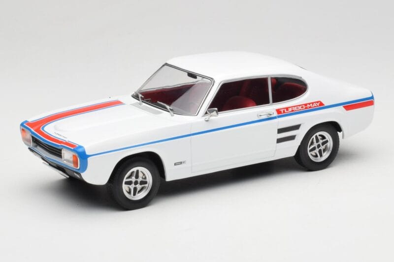 Ford Capri Mk1 GT Turbo Fehér MCG 1:18 MCG18539 Fém