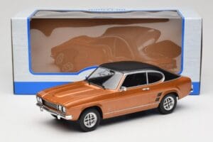 Ford Capri Mk1 GXL Brown Metallic MCG 1:18 MCG18537 Fém – 6. kép a 6-ből
