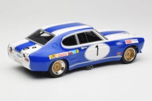 Ford Capri Mk1 RS 2600 #1 D. Glemser Ford Deutschland Winner Brno ETCC 1972 Minichamps 1:18 155728501 Fém – 2. kép a 6-ből