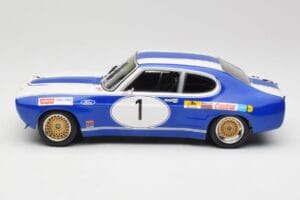 Ford Capri Mk1 RS 2600 #1 D. Glemser Ford Deutschland Winner Brno ETCC 1972 Minichamps 1:18 155728501 Fém – 3. kép a 6-ből