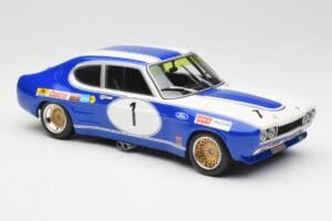 Ford Capri Mk1 RS 2600 #1 D. Glemser Ford Deutschland Winner Brno ETCC 1972 Minichamps 1:18 155728501 Fém – 4. kép a 6-ből