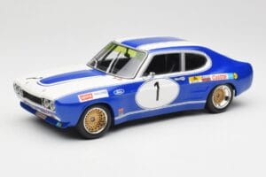 Ford Capri Mk1 RS 2600 #1 D. Glemser Ford Deutschland Winner Brno ETCC 1972 Minichamps 1:18 155728501 Fém