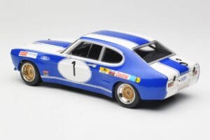 Ford Capri Mk1 RS 2600 #1 D. Glemser Ford Deutschland Winner Brno ETCC 1972 Minichamps 1:18 155728501 Fém – 5. kép a 6-ből