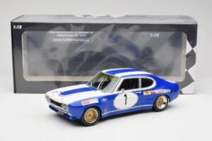 Ford Capri Mk1 RS 2600 #1 D. Glemser Ford Deutschland Winner Brno ETCC 1972 Minichamps 1:18 155728501 Fém – 6. kép a 6-ből