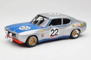 Ford Capri Mk1 RS 2600 #22 Ford Koln D. Glemser / A. Soler-Roig Winners 24 Hours of Spa 1971 Minichamps 1:18 155718522 Fém