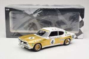 Ford Capri Mk1 RS 2600 #4 W. Frank / K. Fritzinger Kent Frami Racing 24 Hours of Spa 1972 Minichamps 1:18 155728504 Fém – 6. kép a 6-ből