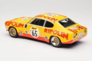 Ford Capri Mk1 RS 2600 #65 G. Larrousse / J. Rives Ford Deutschland Tour de France Automobile 1972 Minichamps 1:18 155728565  – 5. kép a 6-ből