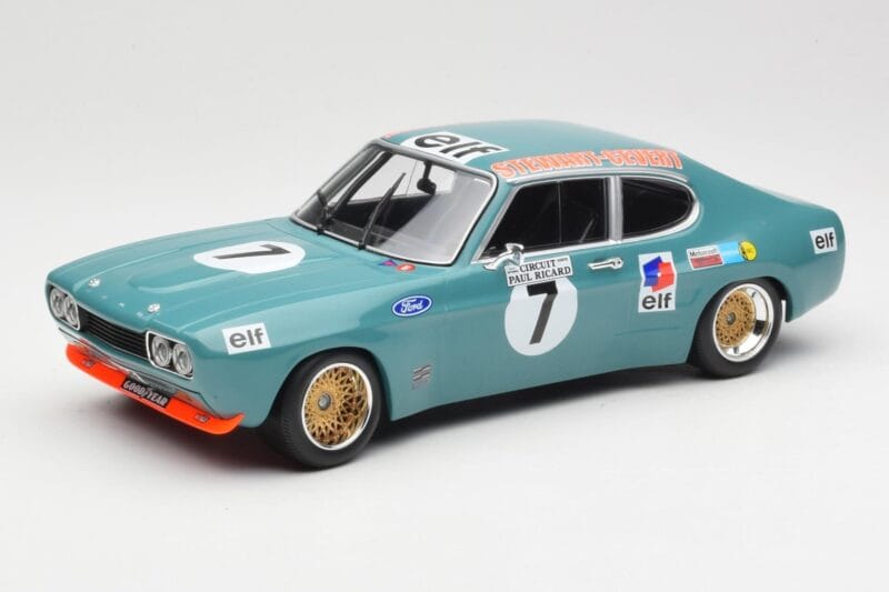 Ford Capri Mk1 RS 2600 #7 J. Stewart / F. Cevert Ford Köln 6 Hours of Paul Ricard 1972 Minichamps 1:18 155728507 Fém