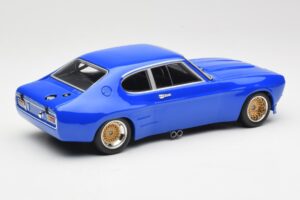 Ford Capri Mk1 RS2600 Kék Minichamps 1:18 155708501 Fém – 2. kép a 6-ből