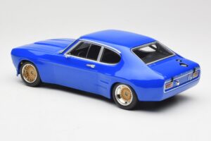 Ford Capri Mk1 RS2600 Kék Minichamps 1:18 155708501 Fém – 5. kép a 6-ből