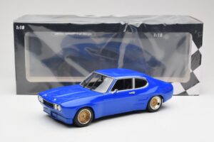 Ford Capri Mk1 RS2600 Kék Minichamps 1:18 155708501 Fém – 6. kép a 6-ből