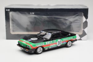 Ford Capri Mk2 3.0S #10 W. Graham Fabergé Racing 2nd Place Oulton Park BSCC 1979 Minichamps 1:18 155798610 Fém – 6. kép a 6-ből