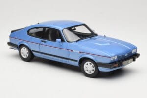 Ford Capri Mk3 2.8 Injection Paris Blue Norev 1:18 182764 Fém – 4. kép a 8-ből