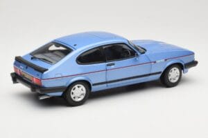 Ford Capri Mk3 2.8 Injection Paris Blue Norev 1:18 182764 Fém – 5. kép a 8-ből
