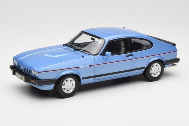 Ford Capri Mk3 2.8 Injection Paris Blue Norev 1:18 182764 Fém